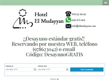 Tablet Screenshot of elmudayyan.com